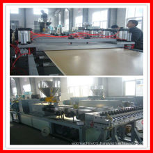 wpc sheet extruder machine